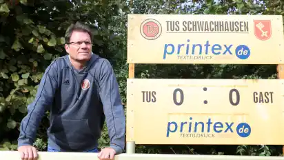 Christof Frankowski, Fußball-Abteilungsleiter des TuS Schwachhausen.