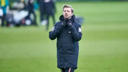 Erwartet einen starken BVB: Werder-Trainer Florian Kohfeldt.