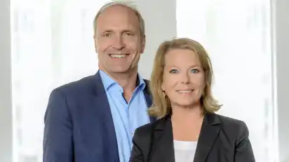 Erneut gewählt: Kai Brüggemann (Präsident) und Andrea Eck (Vizepräsidentin) vom Industrie-Club Bremen.