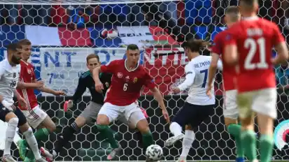 Antoine Grizemann trifft zum 1:1-Endstand.