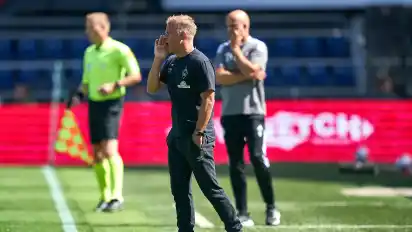 Markus Anfang, Cheftrainer SV Werder Bremen, favorisiert das 4-3-3-System.