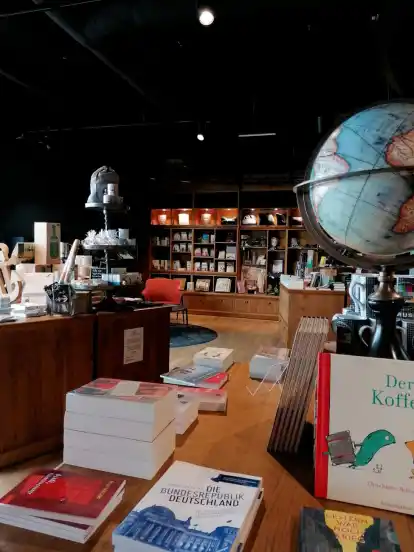 Der Museumsshop im Deutschen Auswandererhaus.