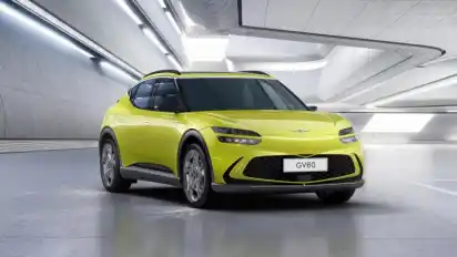 Schnelle Ladezeiten und über 500 Kilometer Reichweite: So will die koreanische Marke Genesis den GV60 starten. Foto: Genesis/dpa-tmn