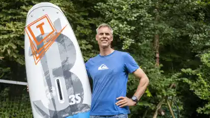 Hanjo Koch ist Lehrer in Osterholz-Scharmbeck und begeisterter Windsurfer.
