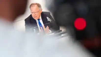 Niedersachsens Ministerpräsident Stephan Weil (SPD) stellte sich den Fragen der Presse.