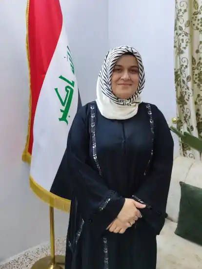 Sumaia al-Khabouri ist Kandidatin in Mossul. Frauen sehen die Wahl als große Chance für mehr Mitbestimmung und Einfluss an.