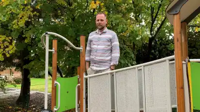 Maurice Weiß ist der neue Leiter der Weyher Kita Jahnstraße.