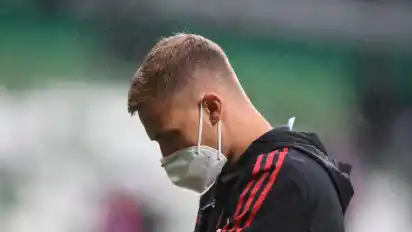 Darf nach negativem Test wieder mitspielen: Joshua Kimmich. Foto: Carmen Jaspersen/dpa