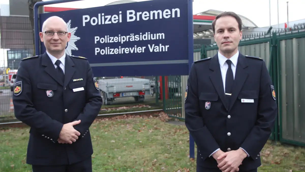 Vahr Ein Jurist als Seiteneinsteiger leitet Kommissariat der Polizei