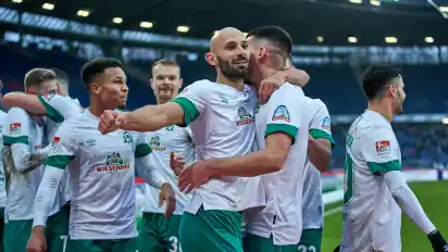 Ömer Toprak (Mitte, links) hebt Werders Defensive auf ein höheres Level - wenn er fit ist.
