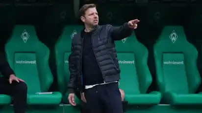 Als Werder-Trainer einige Male zu Gast in der Montagskonferenz der Sportredaktion - zumindest dem Namen nach: Florian Kohfeldt.