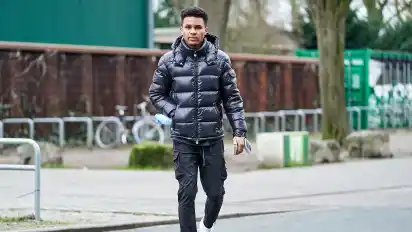 Muss in Paderborn passen: Werders Felix Agu.