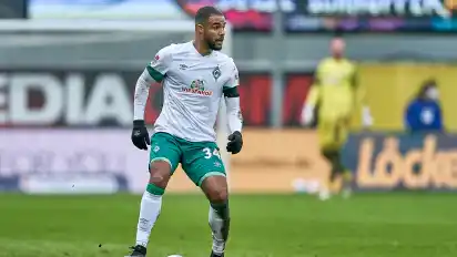 Manuel Mbom stand beim Sieg in Paderborn erstmals seit zwei Monaten in der Startelf des SV Werder Bremen.