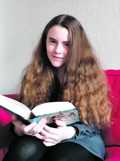 Kinderzeitungs-Leserin Antonia, 12 Jahre alt.