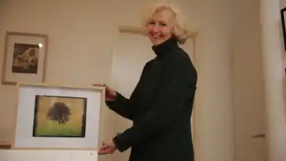 Endlich wieder Workshops: Die Bassumer Künstlerin Tara Frese lädt Lernwillige in ihr Atelier ein.