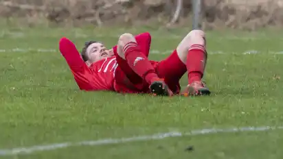 Erzielte noch das 1:0, doch am Ende musste sich Jorit Bierwald mit dem FC Hambergen mit 1:3 geschlagen geben.