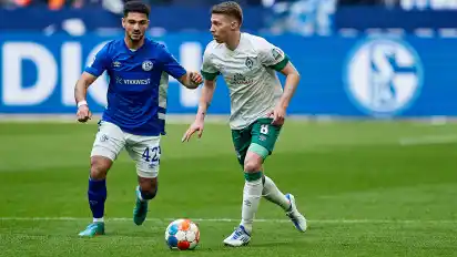 Hat er eine Zukunft bei Werder? Mitchell Weiser gehörte auf Schalke zu den besten Bremern.