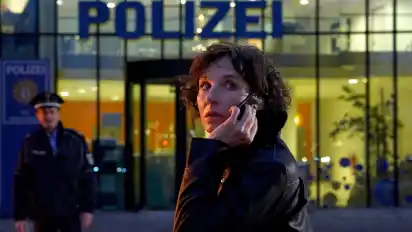 Nina Rubin (Meret Becker) ermittelt am Sonntag zum letzten Mal im Berliner "Tatort".