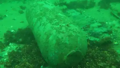 In Nord- und Ostsee verrottet immernoch Weltkriegsmunition.