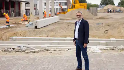 Für Projektleiter Reiner Schröder ist es bereits die zweite Großbaustelle in den vergangenen Jahren.