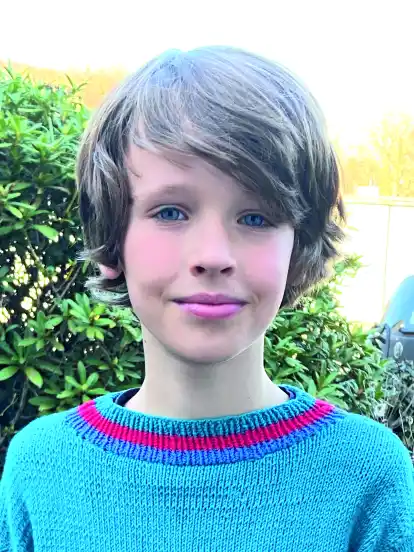 Kinderreporter Lasse (zehn Jahre alt) interviewte den kleinen Major Tom zu seinem Weltraumabenteuer.