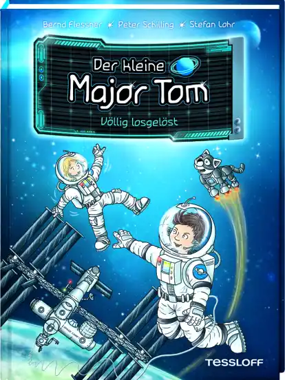 Der kleine Major Tom ist der Titelheld der Buchreihe im Tessloff Verlag.