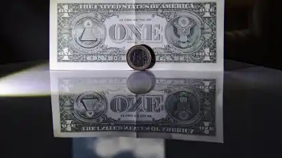 Nahezu im Eins-zu-eins-Verhältnis: der US-Dollar und Euro.