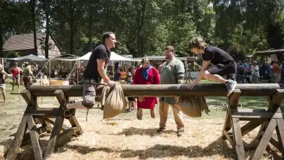 Auf die Besucher warten einige Attraktionen auf dem Bovelmarkt, die zum Mitmachen einladen.