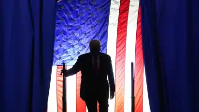 Donald Trump vor einem Auftritt in Prescott, Arizona, Ende vergangener Woche. Nach Angaben der „Washington Post“ könnte Justizminister Merrick Garland strafrechtliche Schritte gegen den Ex-Präsidenten einleiten.