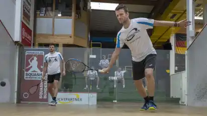 Darf dank zweier Wild Cards an zwei internationalen Turnieren in Bremen teilnehmen: Heiko Schwarzer (rechts).