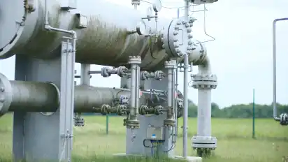 Am Bremer Weg unterhalten die Stadtwerke Delmenhorst ihre Gasverteilstelle.