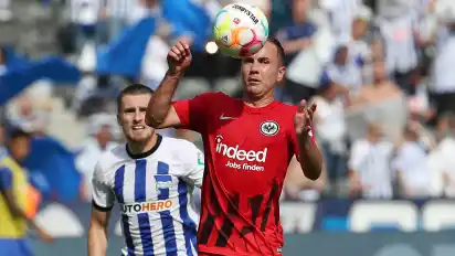 Spielt am Sonntag mit Frankfurt gegen Werder Bremene: Mario Götze.