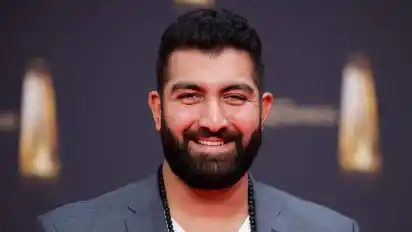 Komiker Faisal Kawusi bei der Verleihung des Deutschen Fernsehpreis im September in Köln.