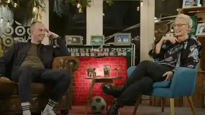 Werder-Trainer Ole Werner stellte sich beim WESER-Strand-Talk den Fragen von Moderatorin Bärbel Schäfer.