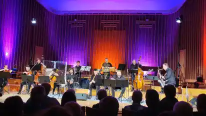 Konzert der interkulturellen Projektreihe "Transition" im Bremer Sendesaal.