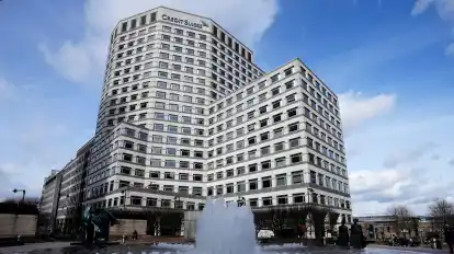 Der Hauptsitz der Credit Suisse: Die Bank ist in Schieflage geraten.