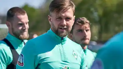 Trainiert weiter nur individuell: Werders Niclas Füllkrug.
