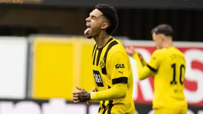 Justin Njinmah spielt derzeit für die U23 von Borussia Dortmund.