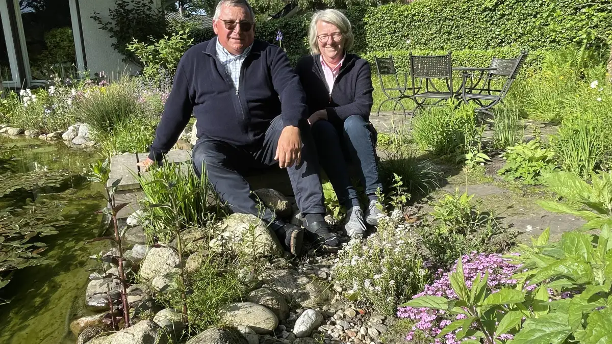 Vier Klaus und Pia Handke geben Tipps zum naturnahen Garten