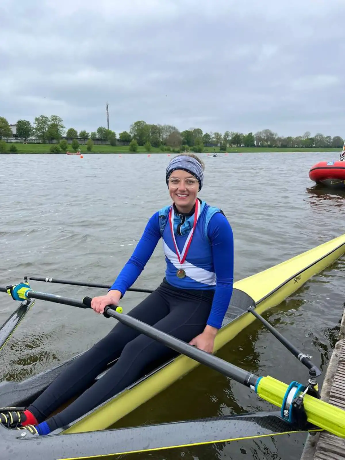 Aus der Schwimmerin Christine Ruff wird eine Ruderin mit Perspektive