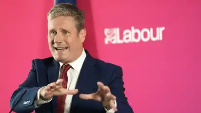 Keir Starmer, Chef der Labour-Partei, könnte der nächste britische Premier werden.