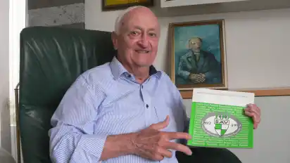 Walter Sassenberg erinnert sich an die Strände und den Wassersport an der Weser.