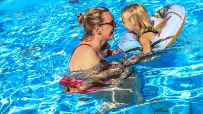Das Horner Bad ist derzeit das einzige Freibad, das noch geöffnet hat. Bis zum 10. September können sich die Besucherinnen und Besucher dort noch abkühlen.