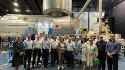 Die Delegation, die unter der Leitung der Bremer Handelskammer stand, besuchte auf ihrer Reise auch Jaxa, die japanische Raumfahrtagentur.
