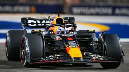 Nur Fünfter in Singapur: Formel-1-Pilot Max Verstappen.