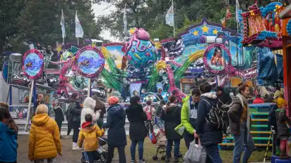 Buden und Fahrgeschäfte wird es auch in diesem Jahr auf der Ottersberger Festwiese geben.