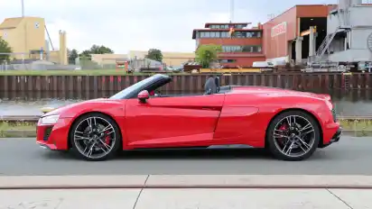 Sein flaches Design zeichnet den R8 unter anderem aus.