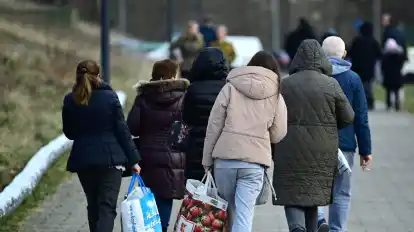 Zuletzt hielten sich mehr als eine Million ukrainische Kriegsflüchtlinge in Deutschland auf.