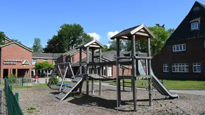 Wann spielen wieder Schulklassen auf dem Gelände der Worpsweder Jugendherberge? Mit der zukünftigen Unterbringung Geflüchteter beschäftigt sich derzeit die Gemeinde Worpswede.