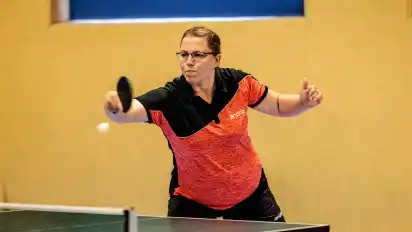 Kerstin Schröder feierte mit der TuSG Ritterhude II einen ungefährdeten 8:1-Erfolg.